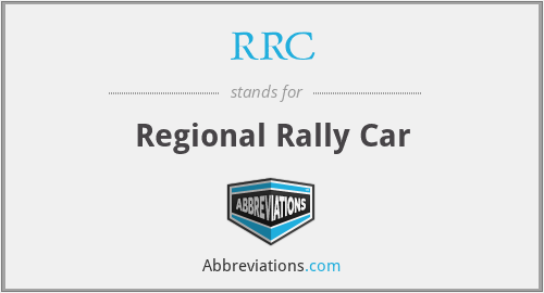RRC - Regional Rally Car