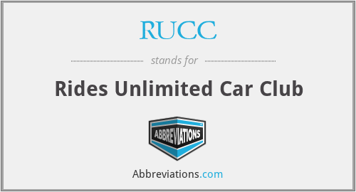 RUCC - Rides Unlimited Car Club