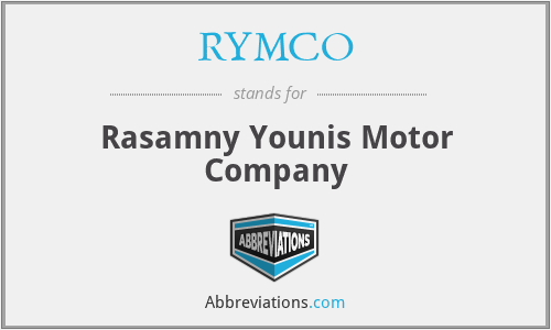 RYMCO - Rasamny Younis Motor Company