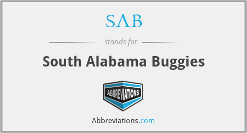 SAB - South Alabama Buggies