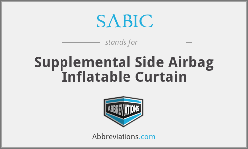SABIC - Supplemental Side Airbag Inflatable Curtain