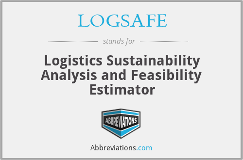 LOGSAFE - Logistics Sustainability Analysis and Feasibility Estimator