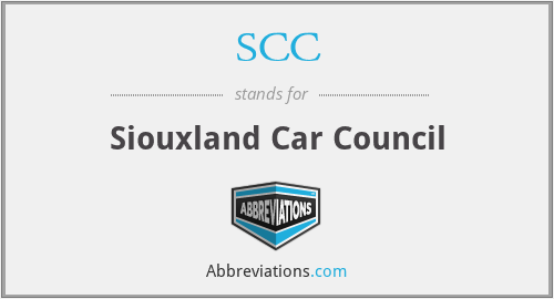 SCC - Siouxland Car Council