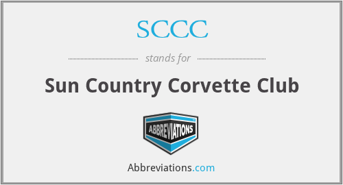 SCCC - Sun Country Corvette Club