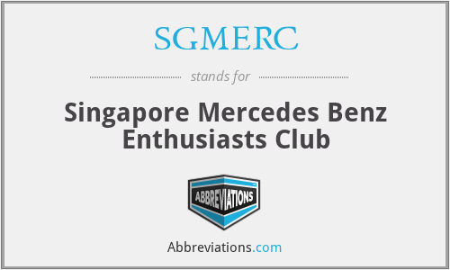 SGMERC - Singapore Mercedes Benz Enthusiasts Club