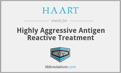 HAART - Highly Aggressive Antigen Reactive Treatment