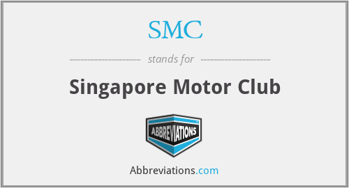 SMC - Singapore Motor Club