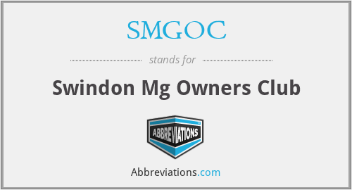 SMGOC - Swindon Mg Owners Club