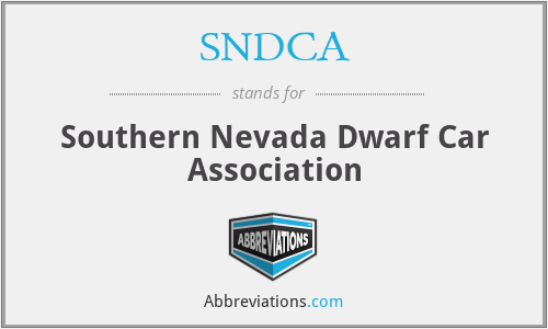 SNDCA - Southern Nevada Dwarf Car Association