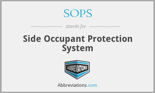 SOPS - Side Occupant Protection System