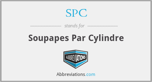 SPC - Soupapes Par Cylindre