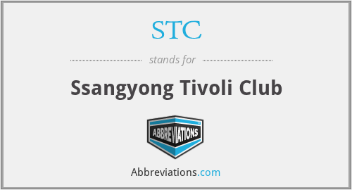 STC - Ssangyong Tivoli Club