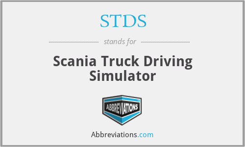 STDS - Scania Truck Driving Simulator