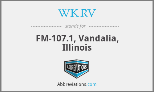 WKRV - FM-107.1, Vandalia, Illinois