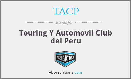 TACP - Touring Y Automovil Club del Peru