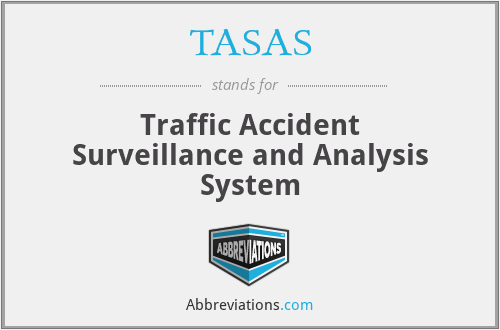 TASAS - Traffic Accident Surveillance and Analysis System