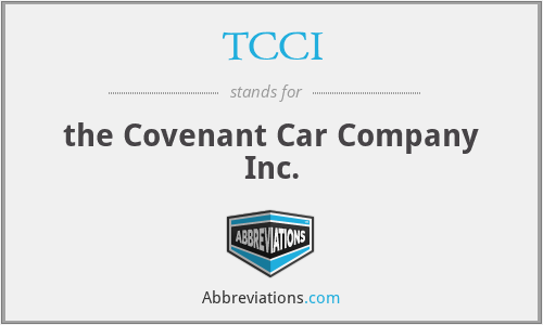 TCCI - the Covenant Car Company Inc.