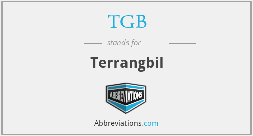 TGB - Terrangbil