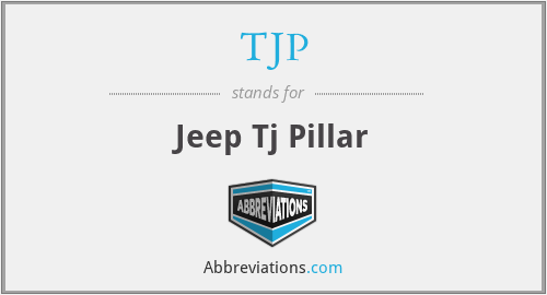 TJP - Jeep Tj Pillar