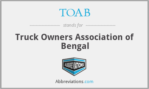 TOAB - Truck Owners Association of Bengal