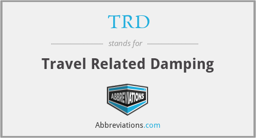 TRD - Travel Related Damping