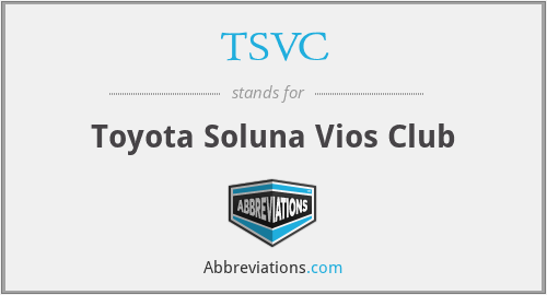 TSVC - Toyota Soluna Vios Club