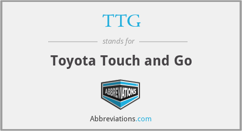 TTG - Toyota Touch and Go