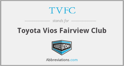 TVFC - Toyota Vios Fairview Club