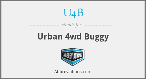 U4B - Urban 4wd Buggy