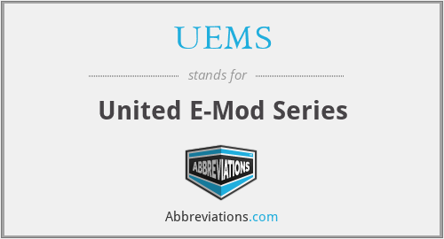 UEMS - United E-Mod Series