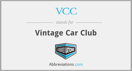 VCC - Vintage Car Club