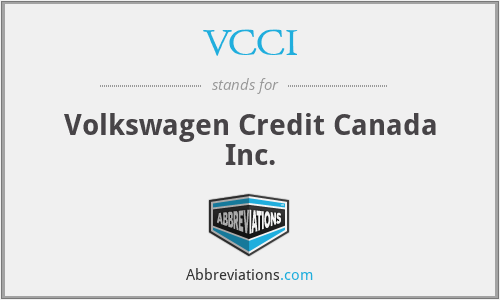 VCCI - Volkswagen Credit Canada Inc.