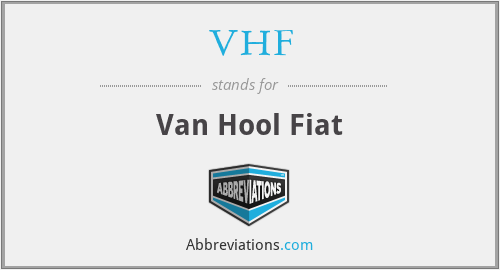 VHF - Van Hool Fiat