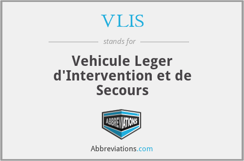 VLIS - Vehicule Leger d'Intervention et de Secours