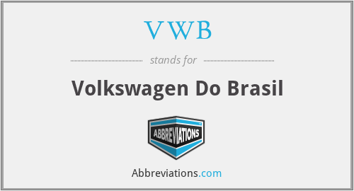 VWB - Volkswagen Do Brasil