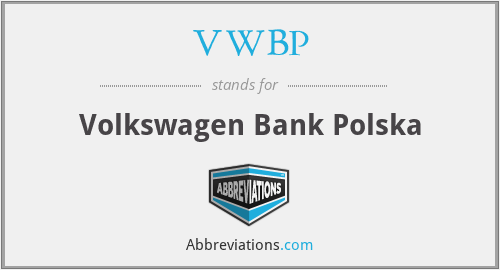VWBP - Volkswagen Bank Polska