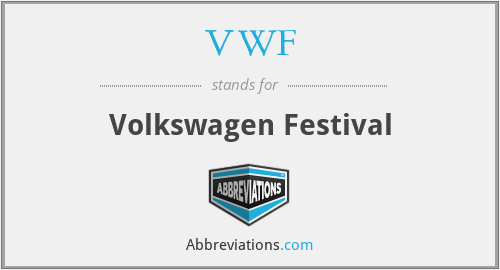 VWF - Volkswagen Festival