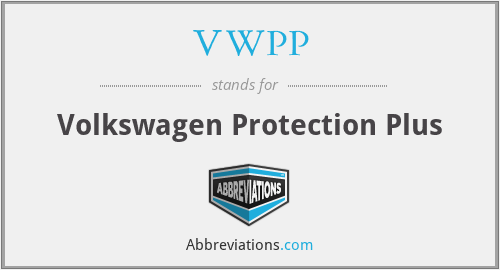 VWPP - Volkswagen Protection Plus