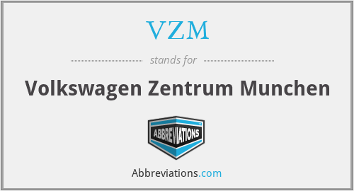 VZM - Volkswagen Zentrum Munchen