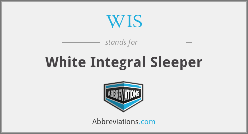 WIS - White Integral Sleeper