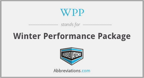 WPP - Winter Performance Package