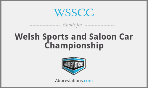 WSSCC - Welsh Sports and Saloon Car Championship