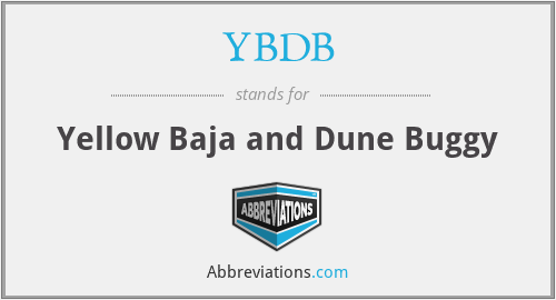 YBDB - Yellow Baja and Dune Buggy