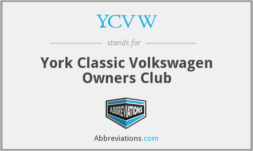YCVW - York Classic Volkswagen Owners Club