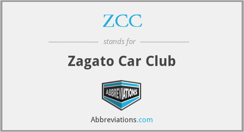 ZCC - Zagato Car Club