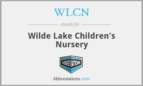 WLCN - Wilde Lake Children's Nursery