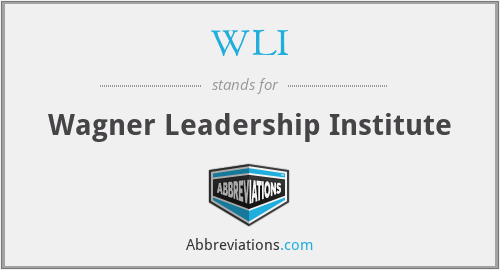 WLI - Wagner Leadership Institute