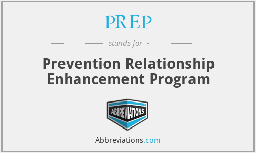 PREP - Prevention Relationship Enhancement Program