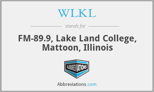 WLKL - FM-89.9, Lake Land College, Mattoon, Illinois