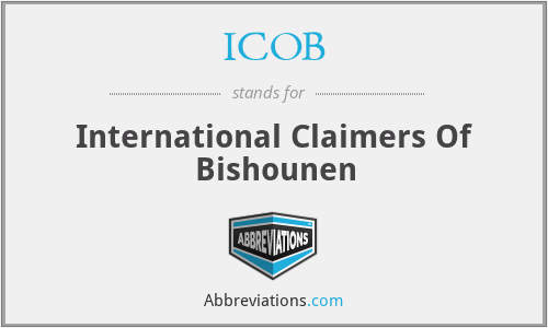 ICOB - International Claimers Of Bishounen